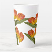 背の高いラテ カフェラテマグ (正面)