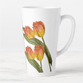 背の高いラテ カフェラテマグ (右)