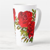 背の高いラテ カフェラテマグ (右アングル)