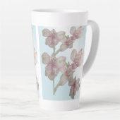 背の高いラテ カフェラテマグ (右アングル)