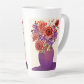 背の高いラテ カフェラテマグ (右アングル)