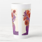 背の高いラテ カフェラテマグ (正面)