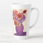 背の高いラテ カフェラテマグ (右)