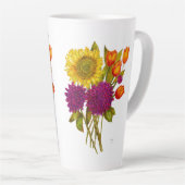 背の高いラテ カフェラテマグ (右アングル)