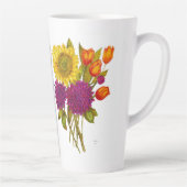 背の高いラテ カフェラテマグ (右)