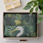 背の高い優雅な白い鶴の装飾 薄葉紙 (ギフト)