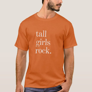 背の高い女性のためのTall+Girls+Rockビンテージ Tシャツ