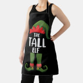 背の高い小妖精や小人マッチングファミリークリスマス エプロン (インサイチュ)