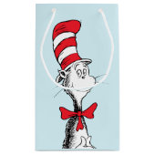 背の高い帽子にセウスI cat博士 スモールペーパーバッグ (裏面)