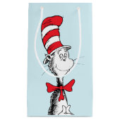 背の高い帽子にセウスI cat博士 スモールペーパーバッグ (正面)