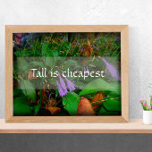 背の高い知恵の緑のポスター ポスター