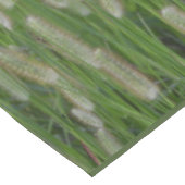背の高い緑の草種 テーブルクロス (アングル)