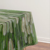 背の高い緑の草種 テーブルクロス (インサイチュ)