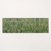 背の高い緑の草種 ヨガマット (裏面(横))