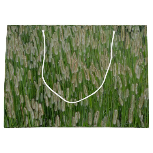 背の高い緑の草種 ラージペーパーバッグ (正面)