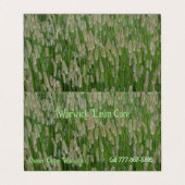 背の高い緑の草種 名刺 (外部フラット)