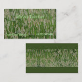 背の高い緑の草種 名刺 (正面/裏面)