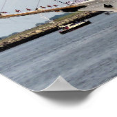 背の高い船エスメラルダ ポスター (角)