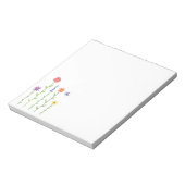 背の高い花 – メモ帳 (回転)