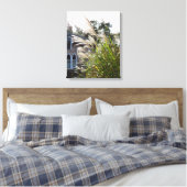 背の高い草のアーチ窓 – Martha's Vineyard キャンバスプリント (インサイチュ (寝室))