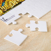 背の高い草のライオン ジグソーパズル (側面)