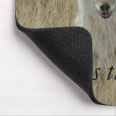 背の高い草の中のR2コヨーテ マウスパッド (コーナー)