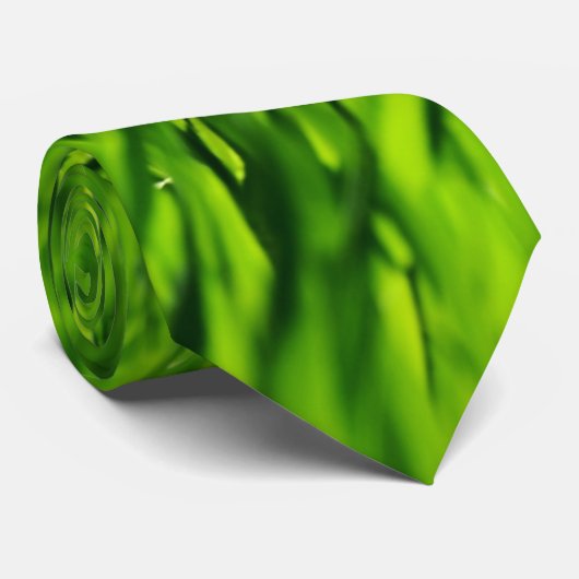 背の高い草の葉 ネクタイ (ロール)