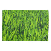 背の高い草の葉 枕カバー (裏面)