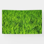 背の高い草の葉 横断幕 (横)
