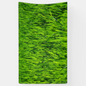 背の高い草の葉 横断幕 (縦)