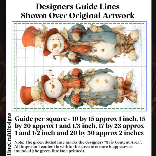 背の高い雪だるまインコテージコア服DS6Lデコページ 薄葉紙
