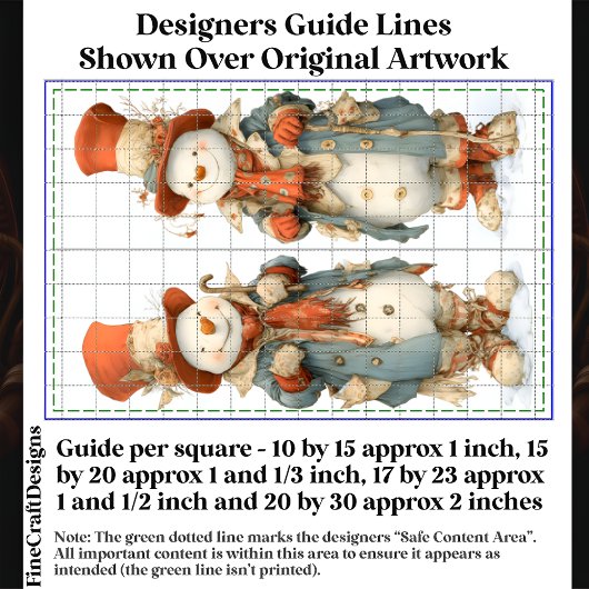 背の高い雪だるまインコテージコア服DS6Rデコページ 薄葉紙