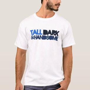 背の高い黒とハンサム Tシャツ