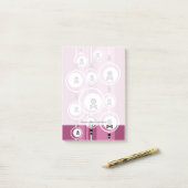 背グランジ景 ポストイット (デスク上)