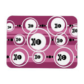 背グランジ景 マグネット (横)