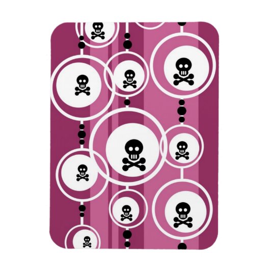 背グランジ景 マグネット (縦)