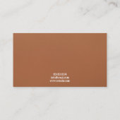 背モダンカラフル面アイスクリームを振りかける 名刺 (裏面)