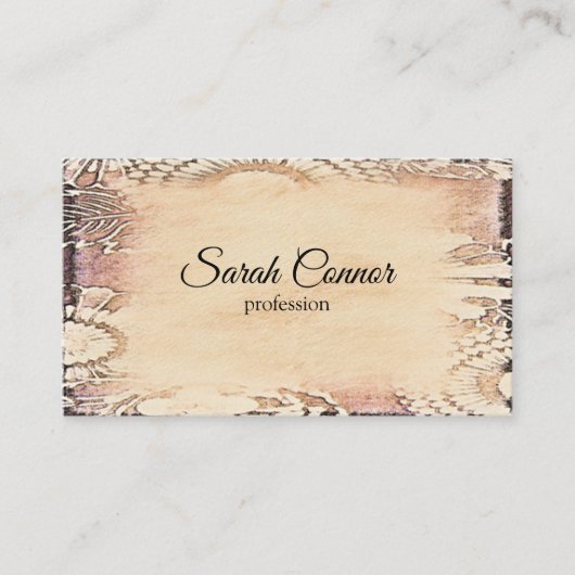 背ユニーク景 名刺 (正面)