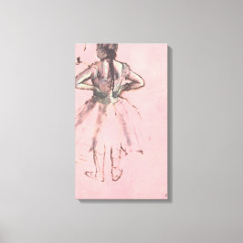 背中からダンサーバイエドガー・デガスヴィンテージ・バレエ キャンバスプリント