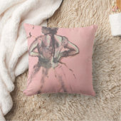 背中からダンサーバイエドガー・デガスヴィンテージ・バレエ クッション (ブランケット)