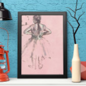 背中からダンサーバイエドガー・デガスヴィンテージ・バレエ ポスター