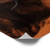 背中からラクダ ポスター (角)