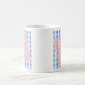 背中と体痛いシャツおもしろい引用文ヨガジム コーヒーマグカップ (中央)