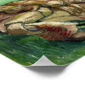 背中に乗ったカニ | ビンセント・ヴァン・ゴッホ ポスター (角)