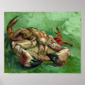 背中に乗ったカニ | ビンセント・ヴァン・ゴッホ ポスター (正面)