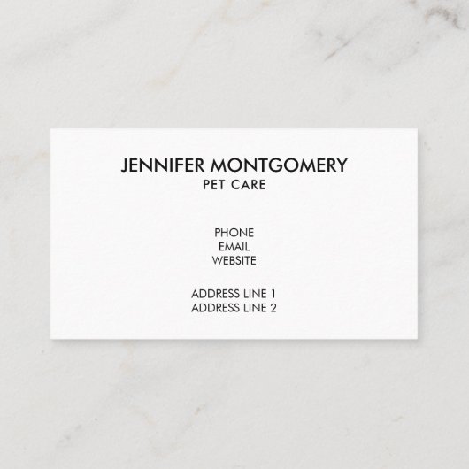 背中に大きなハートを背負って眠る甘い子ネコ 名刺 (裏面)