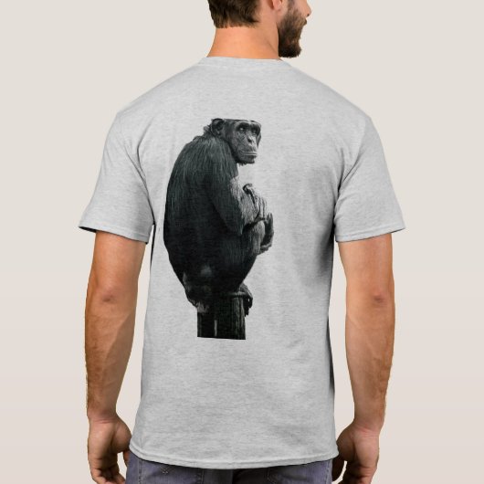 背中にMOnkey Tシャツ (裏面)
