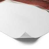 背中の男性の筋肉解剖学2 ポスター (角)