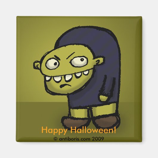 背中の視線を追う マグネット (正面)