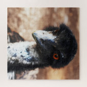 背中の鋭い目 ジグソーパズル (横)